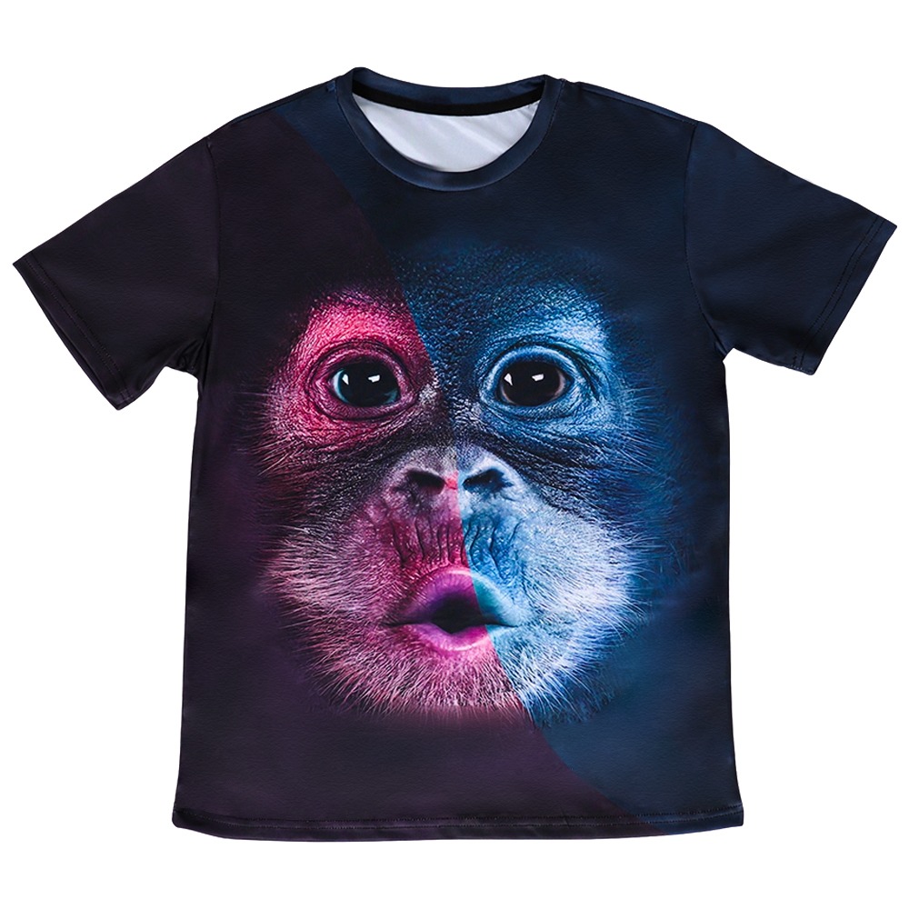 원숭이 티셔츠 컬러ver.